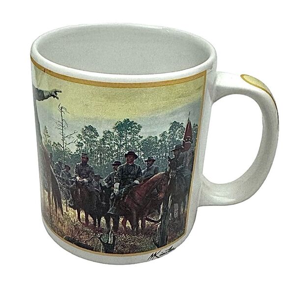 Mort Kunstler Mug The Last Meeting May 2 1863 12oz Pre-Owned - Picture 1 of 5